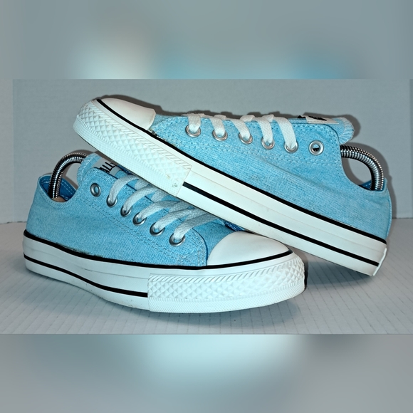 CTAS Converse All Star Blue Low Tops (136583F)  W 7 / M 5  sneakers Casual - Picture 4 of 9